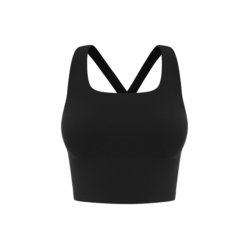 (預訂) Andar Air Cooling Square Neck Crop Top