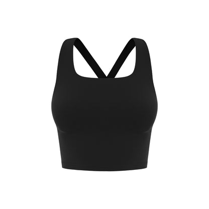 (預訂) Andar Air Cooling Square Neck Crop Top