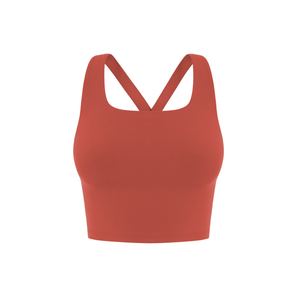 (預訂) Andar Air Cooling Square Neck Crop Top