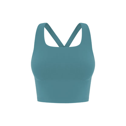 (預訂) Andar Air Cooling Square Neck Crop Top
