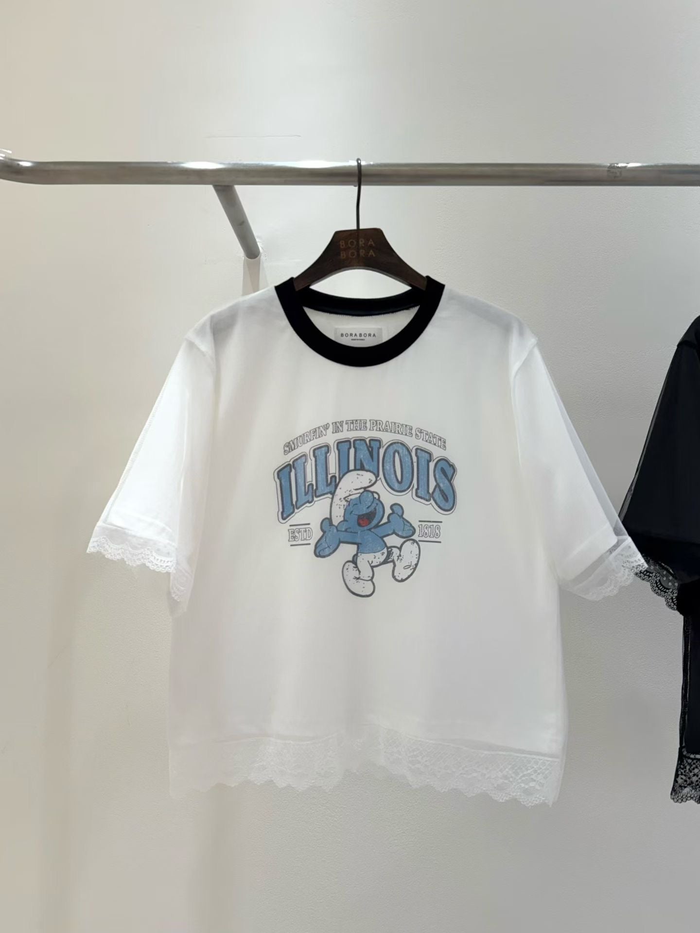 (預訂)東大門直送短袖藍精靈Tee
