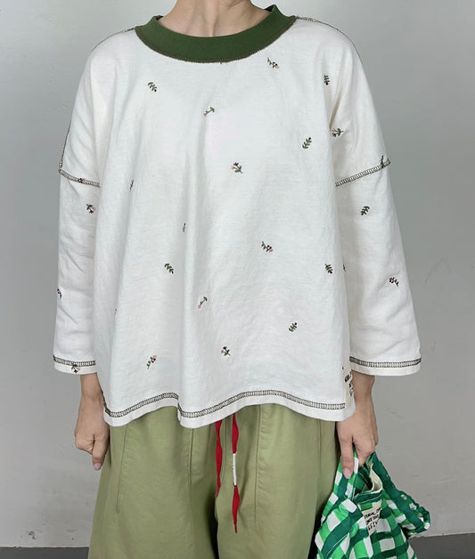 (預訂)東大門直送4N5中刺繡Tee
