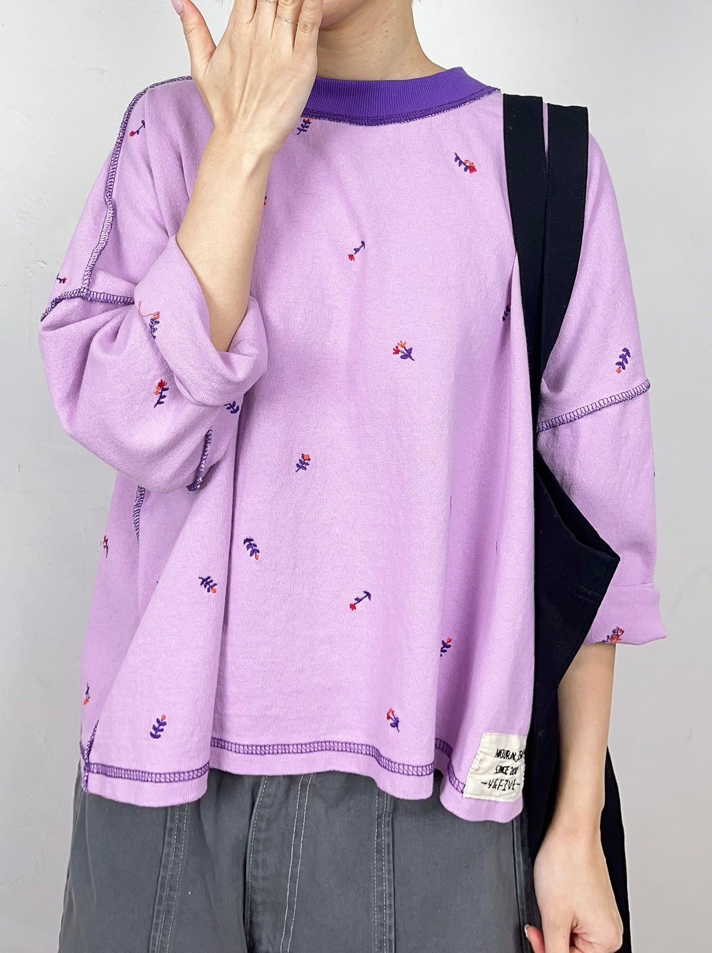 (預訂)東大門直送4N5中刺繡Tee