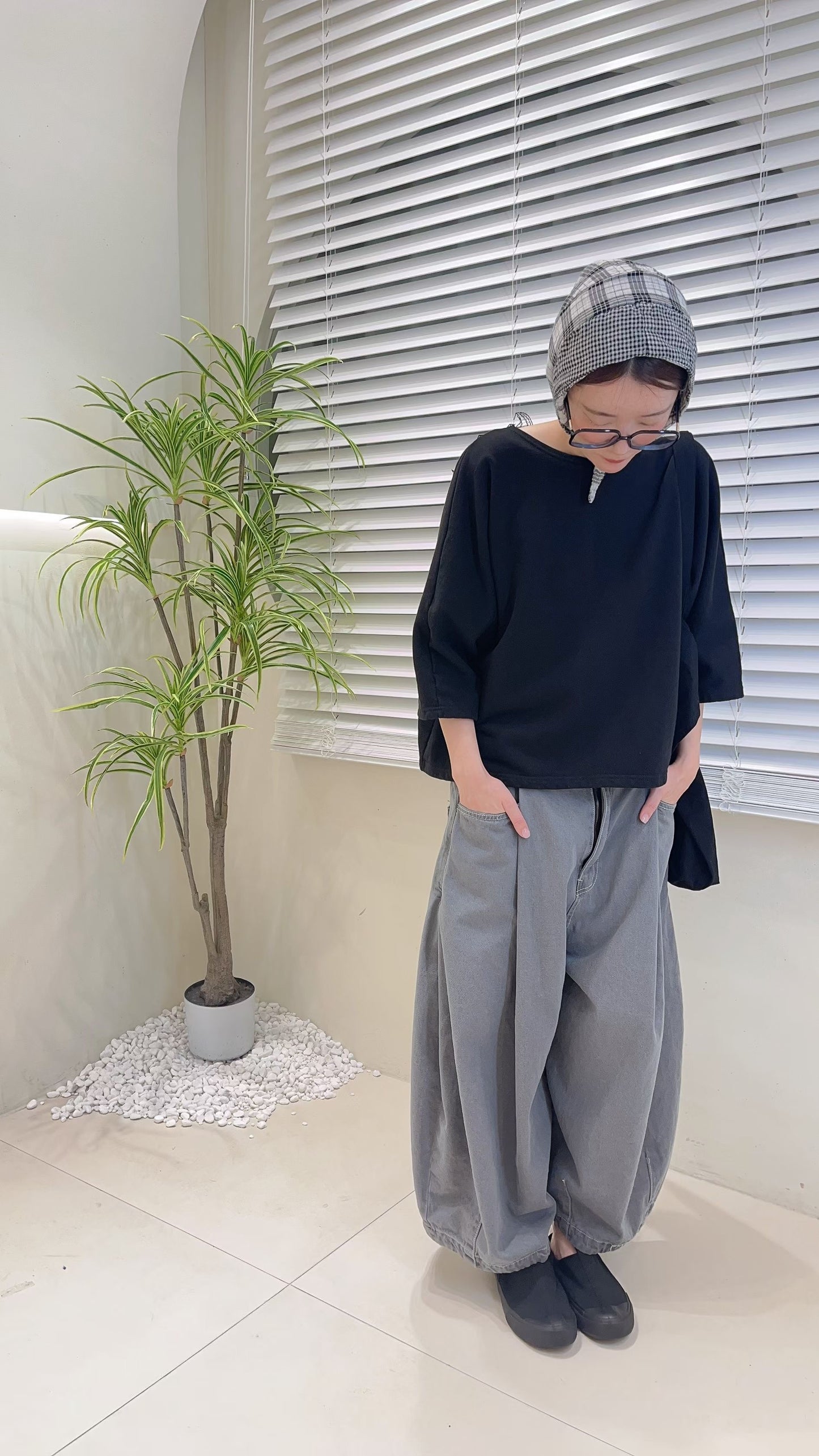 (預訂)東大門直送4N5闊身長褲